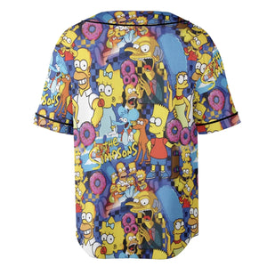 Springfield Swag The Simpsons Unisex Baseball Jersey