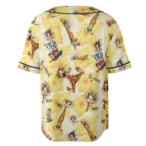Bill The Cat Bloom County Unisex Baseball Jersey