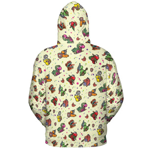 Nerd Candy DnD All-over Print Hoodie