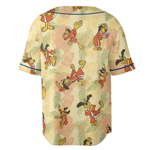 Kung Fu Dog Hong Kong Phooey Unisex Baseball Jersey