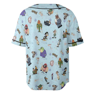 Danger Mouse Duckula Return Unisex Baseball Jersey