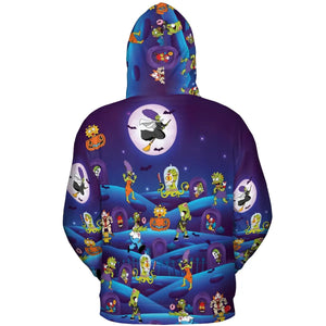 Horror Night The Simpsons All-over Print Hoodie