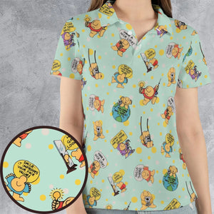 Hullo There Ziggy AOP Men/Women Polo Shirt