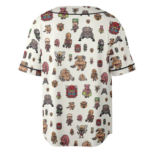 Doom Chibi Characters Unisex Baseball Jersey