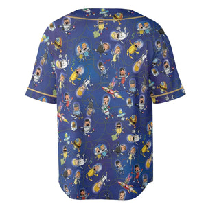 Outer Space Bob's Burgers Unisex Baseball Jersey