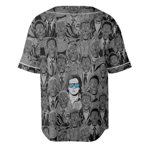 Obey Consume They Live Unisex Baseball Jersey