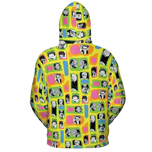 All-over Print Hoodie - KJ14TUQA - - 4