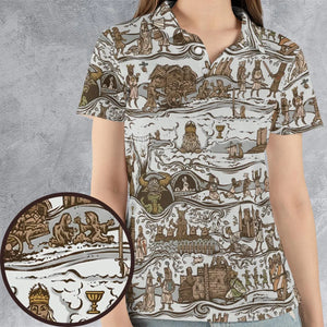 The Tapestry Journey Monty Python AOP Men/Women Polo Shirt