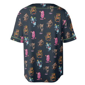 Funny Cereal Monsters Universal Monsters Unisex Baseball Jersey