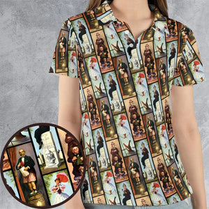 Haunted Mansion AOP Men/Women Polo Shirt
