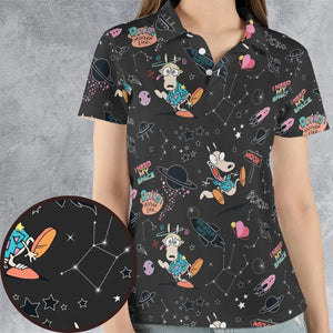 Rocko Space Out Rocko's Modern Life AOP Men/Women Polo Shirt