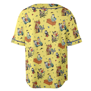 Moose And Squirrel The Adventures of Rocky and Bullwinkle Unisex Baseball Jersey