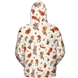 Backstage Inspired The Muppets All-over Print Hoodie