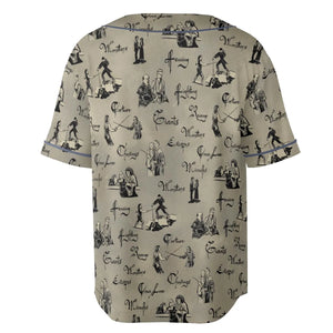 Hencing Fighting The Princess Bride Unisex Baseball Jersey