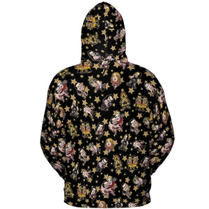 Wrestlers Mini Icons All-over Print Hoodie