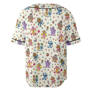 BADA BOP BA BA Mcdonaldland Unisex Baseball Jersey