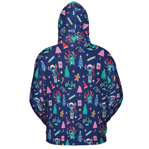 All-over Print Hoodie - WEJ4LT8S - - 4