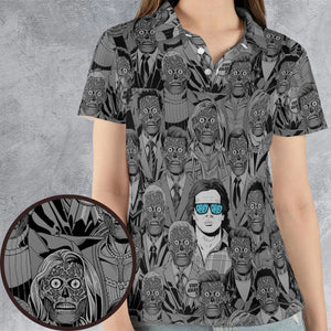 Obey Consume They Live AOP Men/Women Polo Shirt