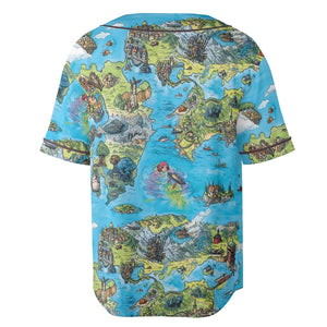 Ghibli Land Unisex Baseball Jersey
