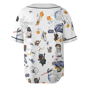 Star Wars Cats Unisex Baseball Jersey