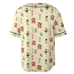 The Venture Bros Pattern Unisex Baseball Jersey