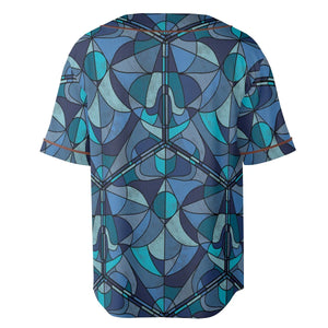 Stained Glass Monster RPG Unisex Baseball Jersey