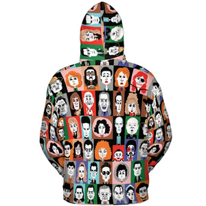 Twin Peaks Characters All-over Print Hoodie