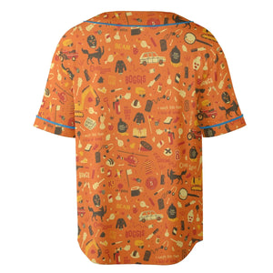 Fantastic Mr. Fox Pattern Unisex Baseball Jersey