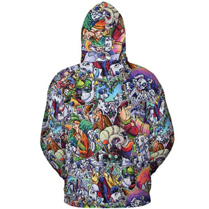 101 Dalmatians Main 90s All-over Print Hoodie