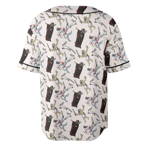The Killer Rabbit Monty Python Unisex Baseball Jersey