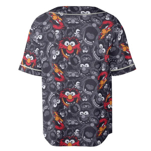 Animal The Muppets Pattern Unisex Baseball Jersey