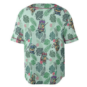 Teenage Mutant Ninja Squirtle Unisex Baseball Jersey