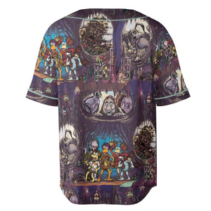 It's All Connected Fraggle Rock Unisex Baseball Jersey