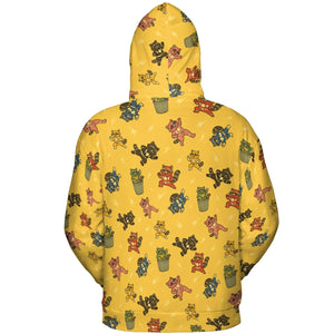 Morphin Time Trash Panda All-over Print Hoodie