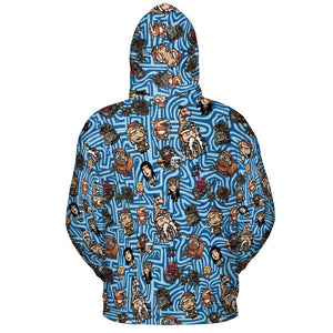 All-over Print Hoodie - R8HPBJRN - - 4