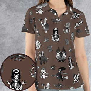 Treehouse of Horror The Simpsons AOP Men/Women Polo Shirt