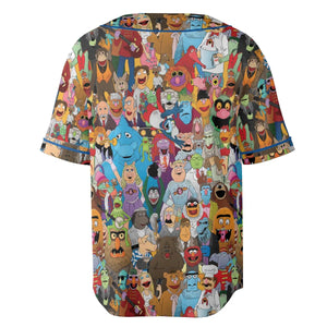 The Great Muppet Jubilee The Muppet Unisex Baseball Jersey