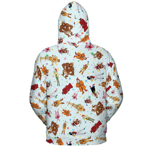 All-over Print Hoodie - 59FCWDNT - - 4