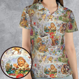 Fraggle Rock Journey Jim Henson AOP Men/Women Polo Shirt
