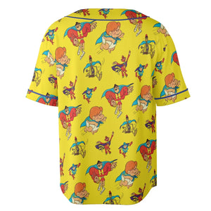 The Mighty Heroes Characters Unisex Baseball Jersey