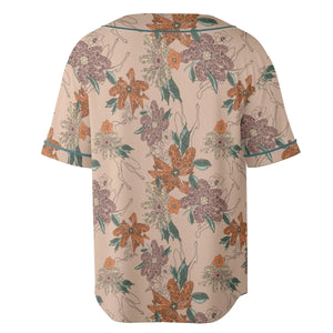 Star Wars Ships Floral Pattern Unisex Baseball Jersey