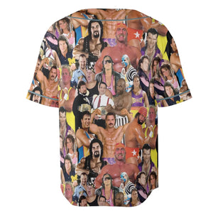 Early 90s Great Era Of WWF Unisex Baseball Jersey