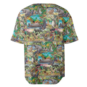 The Jungle Book Rudyard Kipling Seamless Unisex Baseball Jersey
