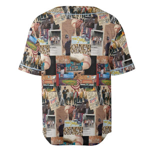 Memorable Baseball Movie Scenes Collage The Sandlot Unisex Baseball Jersey