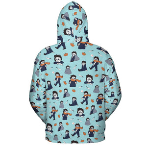 All-over Print Hoodie - SMTWMGXZ - - 4