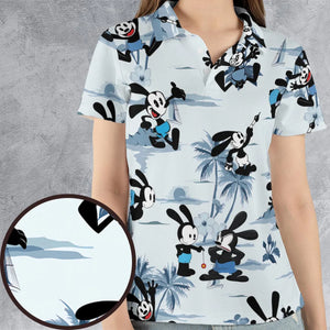 Oswald the Lucky Rabbit AOP Men/Women Polo Shirt
