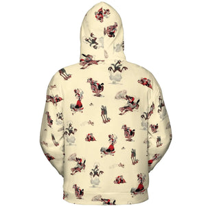 El Gaucho Goofy All-over Print Hoodie