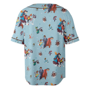 Song of The South Characters Unisex Baseball Jersey