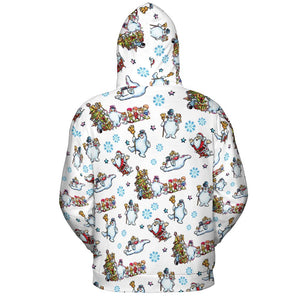 All-over Print Hoodie - KEWS4C8J - - 4