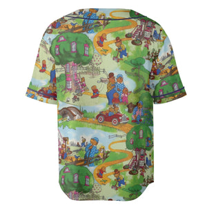 A Big Treehouse Berenstain Bears Unisex Baseball Jersey